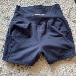 Grey alphalete short